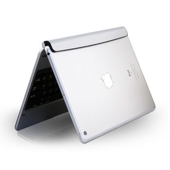 air2无线蓝牙键盘 ipad air笔记本型保护套 白色平板电脑配件产品图片