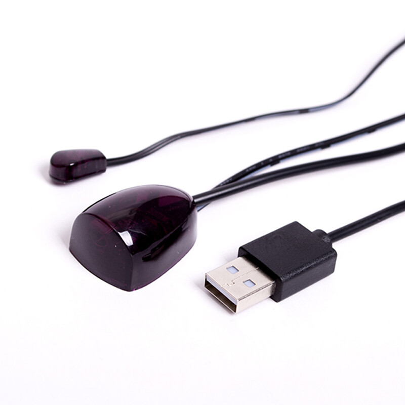 聆潮(LINGCHAO) 聆潮 机顶盒红外线 机顶盒遥控转发器共享遥控器延长线 USB口 发射线10米
